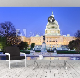 Bild på The United States Capitol building in Washington DC